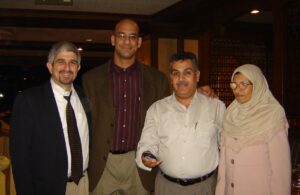 Keith Rohman with attorney Shareef Akeel & clients (Amman, Jordan 2006)