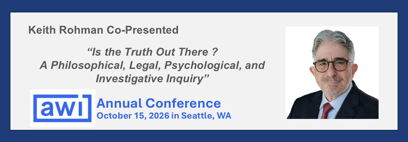 AWI Conference Header - Keith Rohman